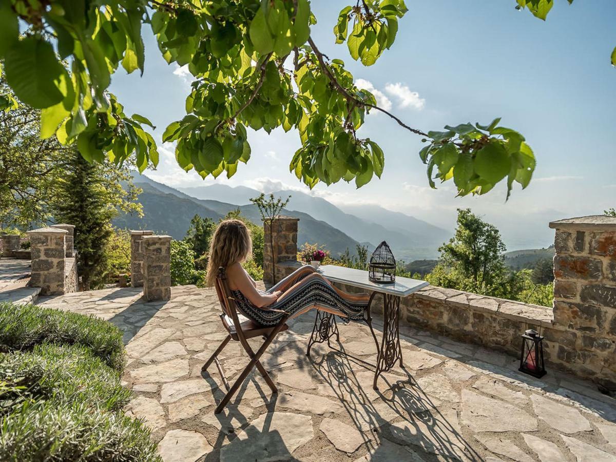 Villa Mylonas Ano Polidhrosos Eksteriør bilde